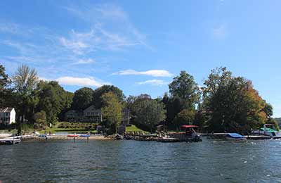Ta'agan Point on candlewood lake 